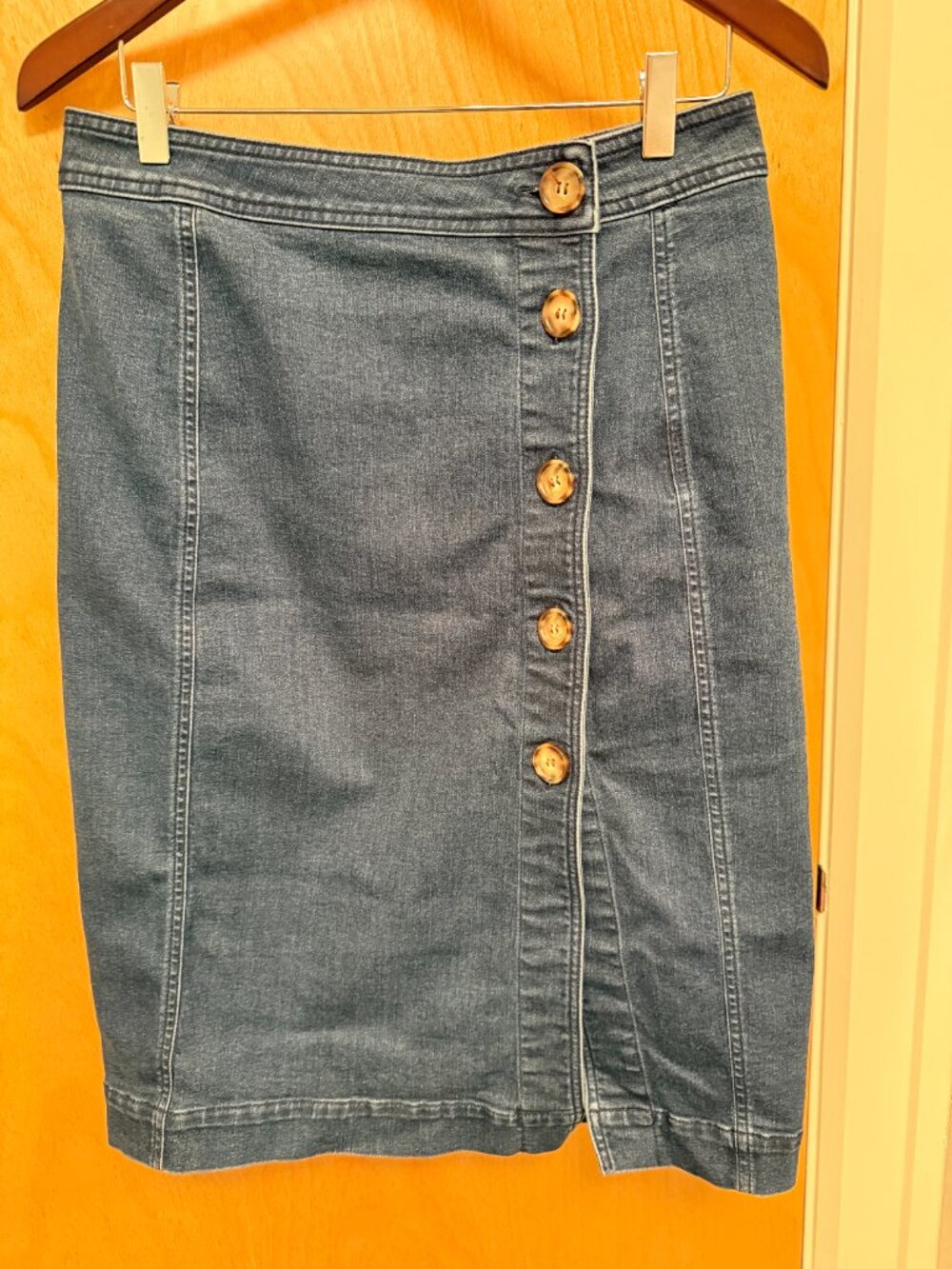 Sezane denim skirt - Picture 7 of 12